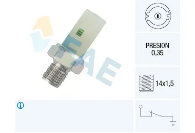 Oferta De Temporada Interruptor de control de la presión de aceite FAE 12_370 FAE 12_370